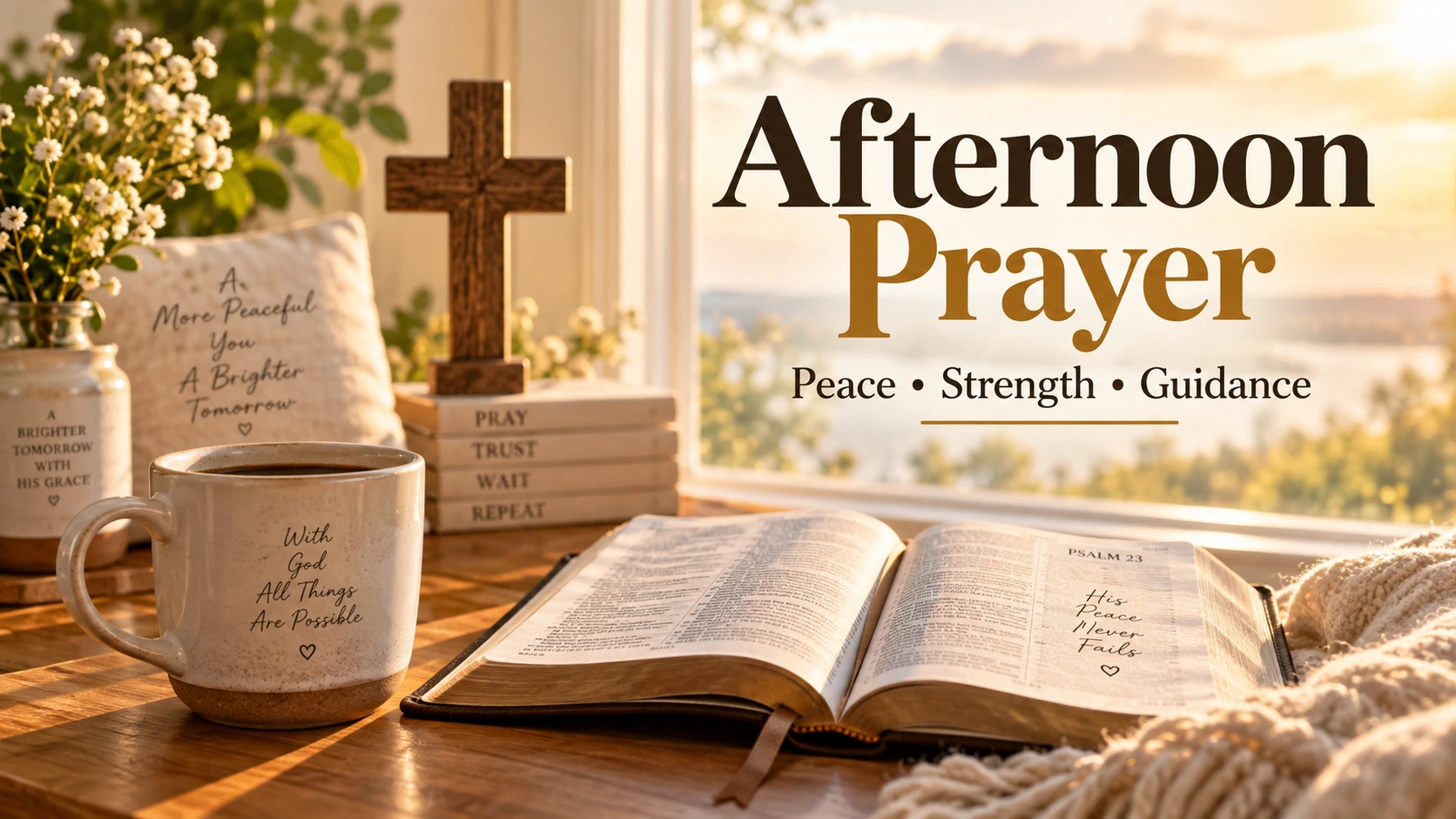 Afternoon Prayer for Peace, Strength, and Guidance