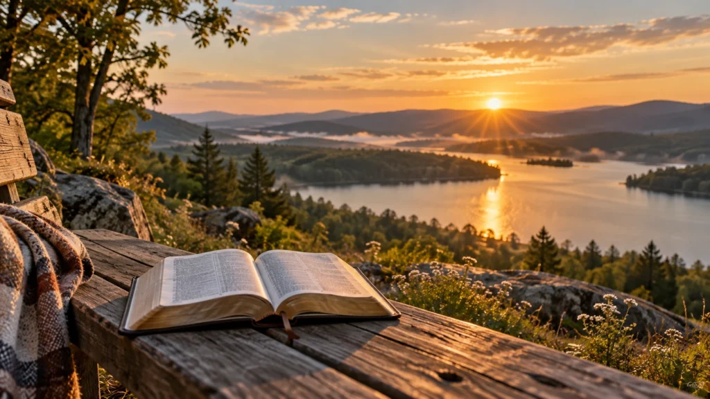 Bible verses for peace strength and hope at sunrise