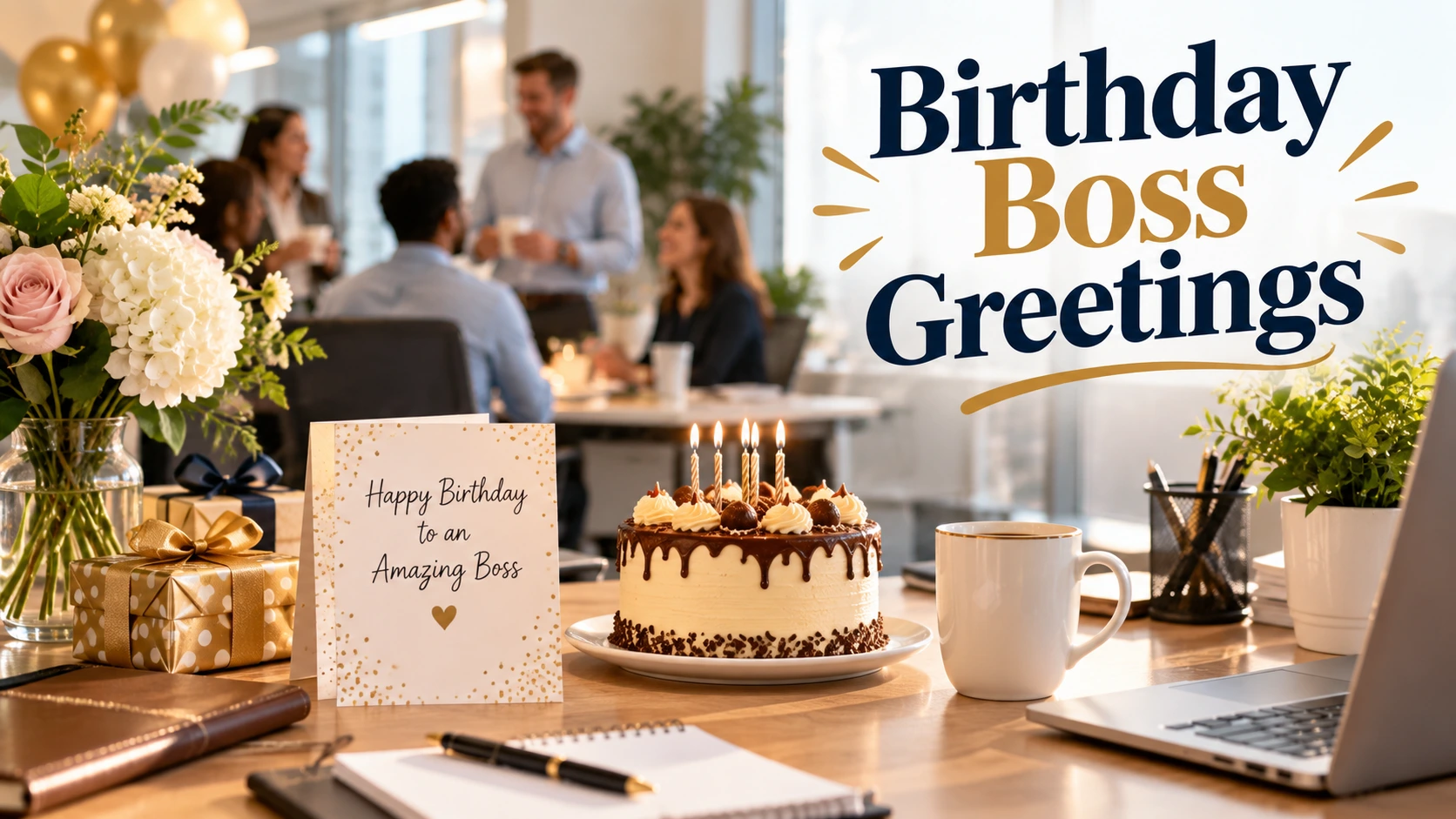 Birthday Boss Greetings: 50+ Professional, Funny & Heartfelt Wishes
