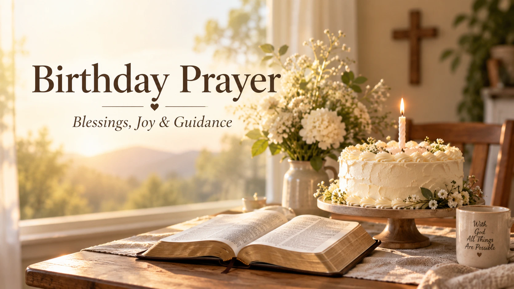 Birthday Prayer: Heartfelt Prayers for Blessings, Joy & Guidance