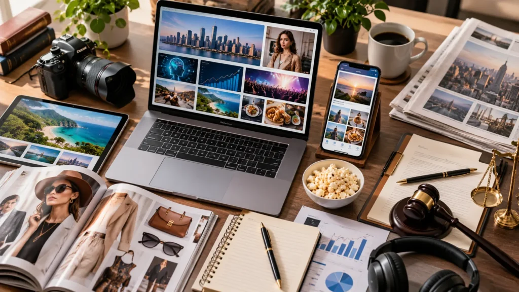 Fento Magazine topics including technology news business fashion and entertainment
