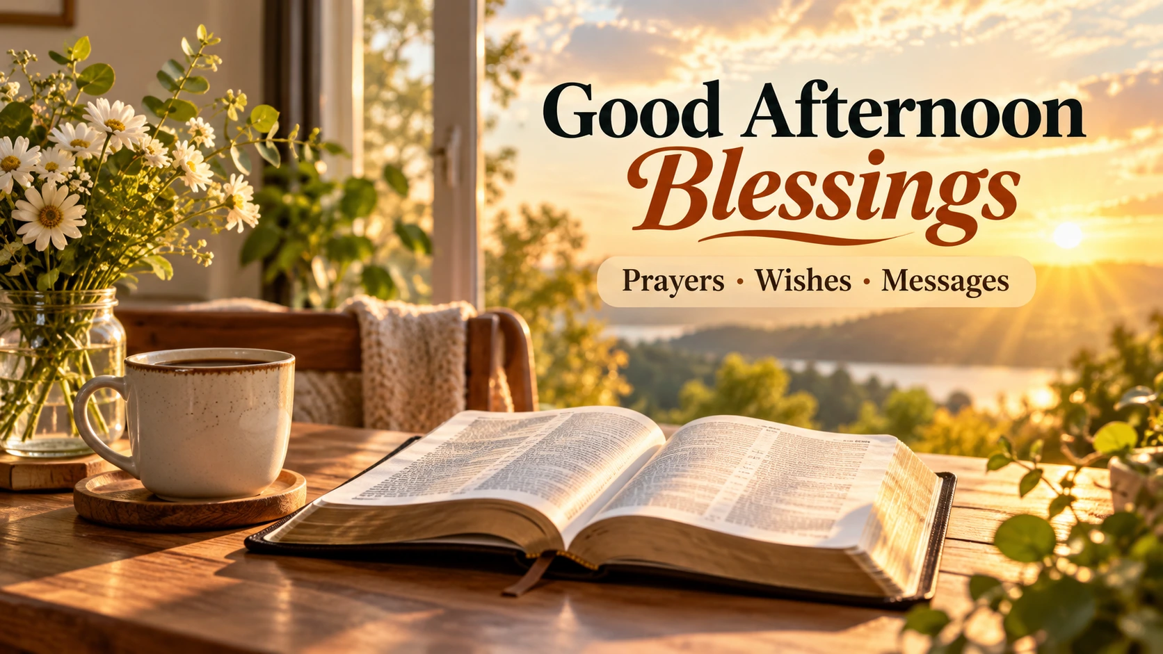 Good Afternoon Blessings: Beautiful Prayers, Wishes & Messages