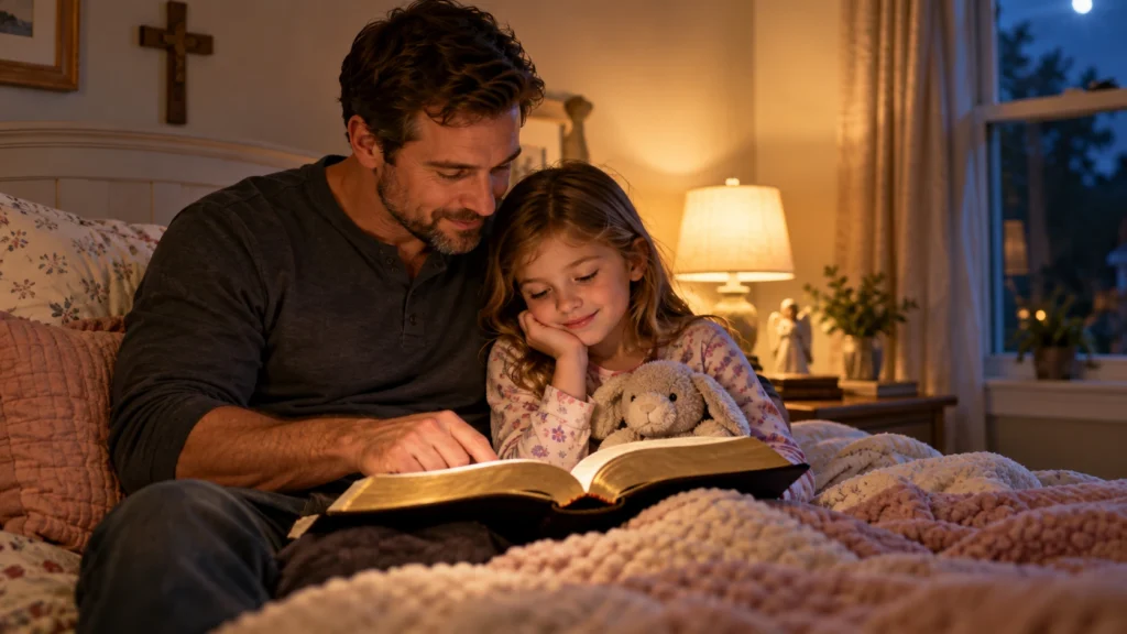 Good night Bible verses for family bedtime