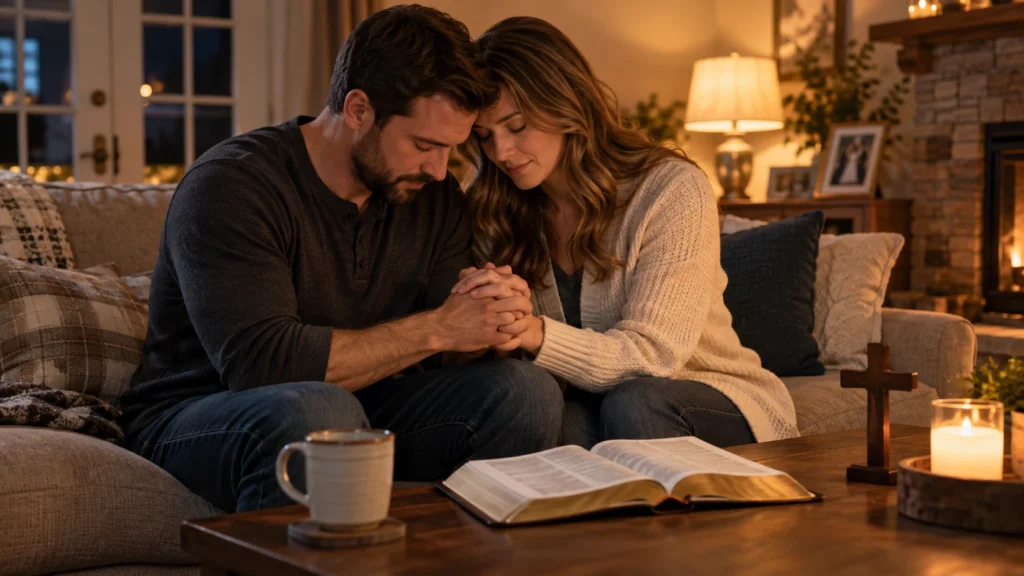 Prayer for husband's faith and a stronger marriage