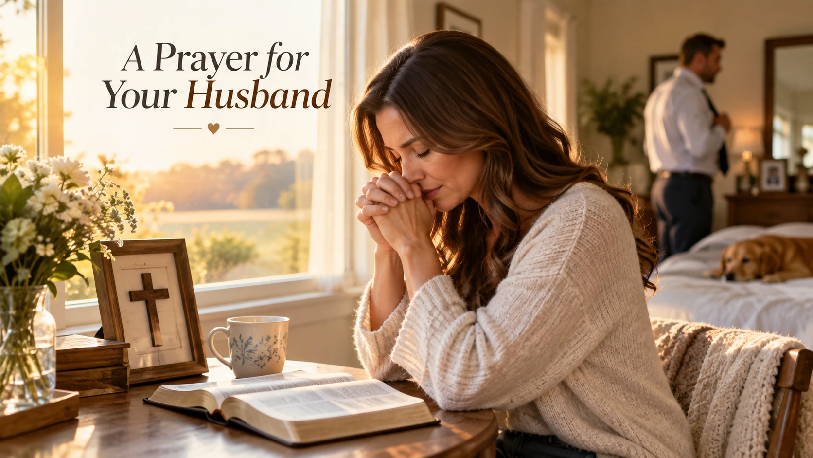 Prayer for husband for protection, strength, and blessing