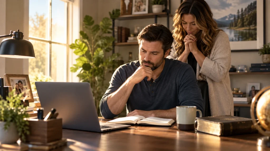 Prayer for husband wisdom, guidance, and work