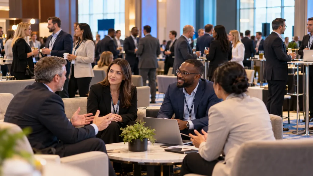 B2B solution provider companies at Quartz events