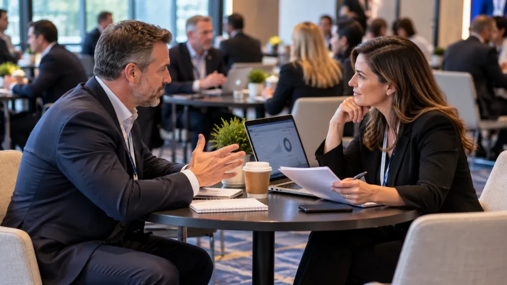 Quartz qualified one-to-one meetings with senior decision-makers