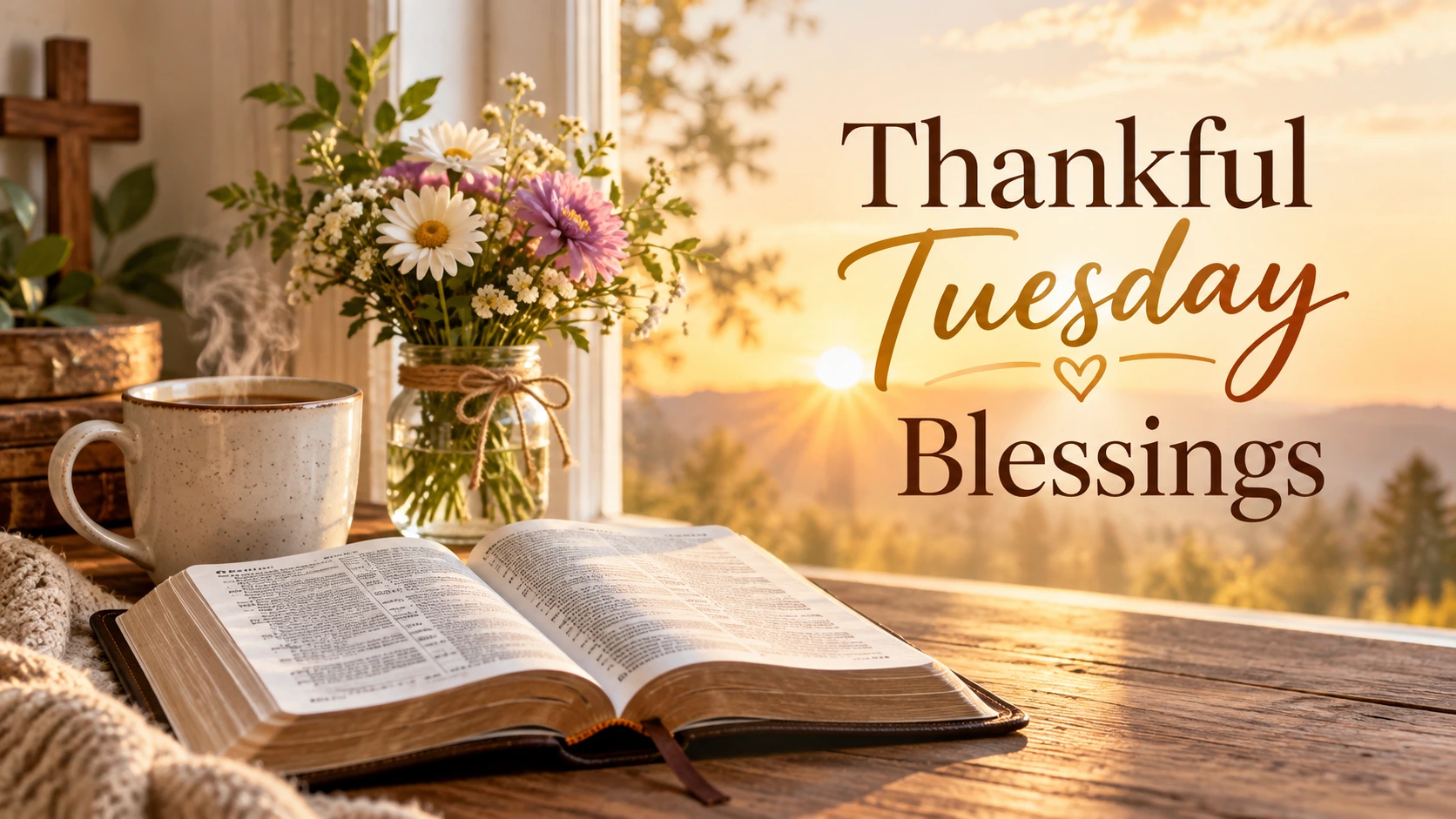 Thankful Tuesday Blessings: 50+ Prayers, Quotes & Messages