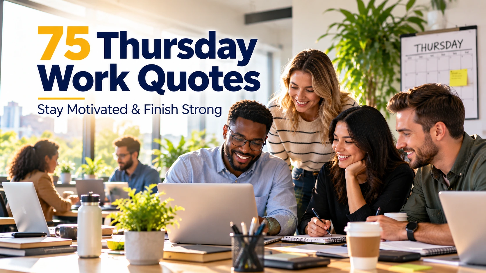 75 Thursday Work Quotes to Stay Motivated & Finish Strong